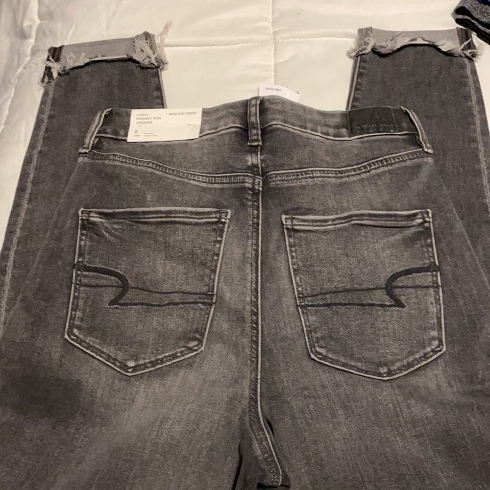 American eagle super high waisted jeans - Picture 4 of 7